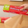 Food Grade Non-Stick Parchment Paper Silicone Coated Silicone Oil Paper Baking Paper  Cooking