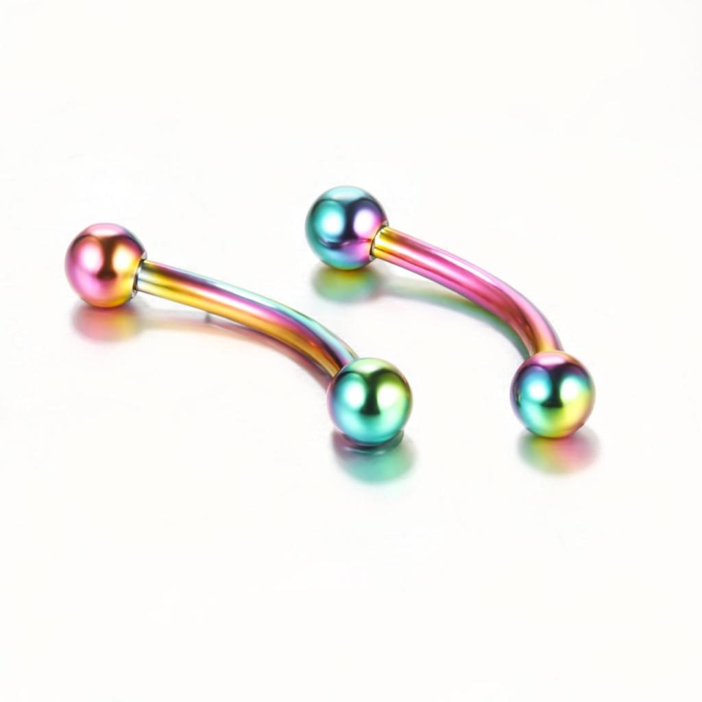 Simplicity Lip Labret Ring Clicker Piercings Tragus Nose Hoop Ear Stud Septum Surgical Steel Cartilage Seamless Body Jewelry Titanium Steel Sexy