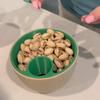 3D Printed Nut Seeds Bowl Snack Plate with Shell Container Multifunctional 2-in-1 Serving Bowls for Pistachios Sunflower