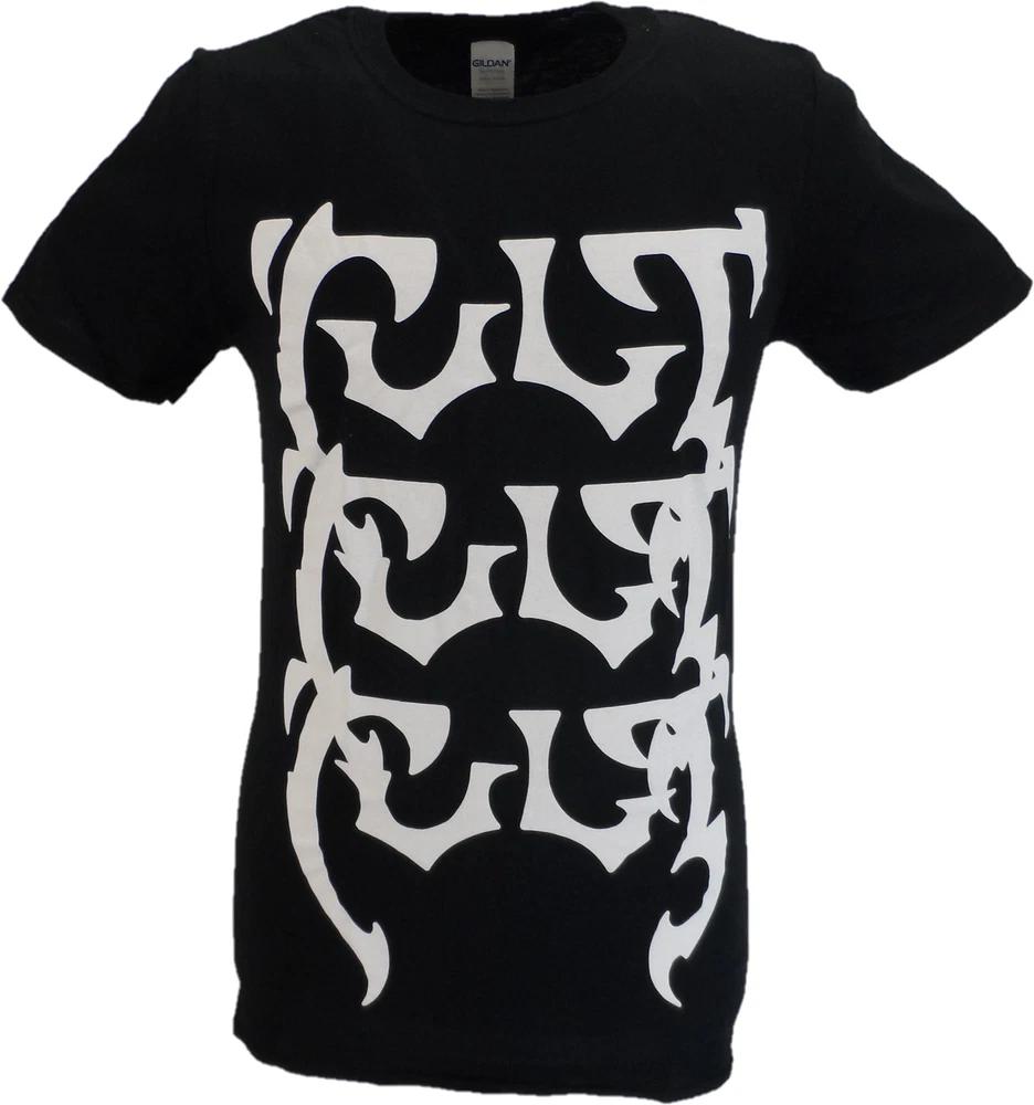 Unisexs Official The Cult Repeating Logo T Shirt