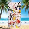 1Pc Colorful Pippi Adventures Beach Towel Quick Dry Multiuse For Beach Pool Gym Yoga Home Travel Christmas Halloween Xmas Gift En14