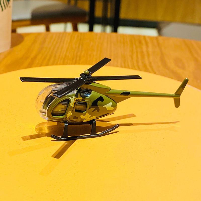Colorful Alloy Helicopter Keychain Cute Cartoon Pendant For Bags And Gifts