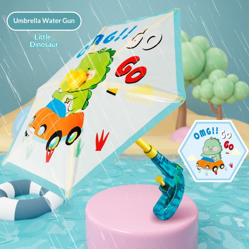 Child Friendly Umbrella Water Blaster Gun for Outdoor Fun at Beach or Yard