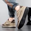 New Men's Classic Four Seasons Fashion Low Top Thick Sole Skateboarding Shoes Comfortable Soft Sole Basketball  Sneakers