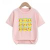 Potdemiel Summer New Pikachu Print Children's  T-Shirt, Boys and Girls, Comfortable and Breathable Children's T-Shirt