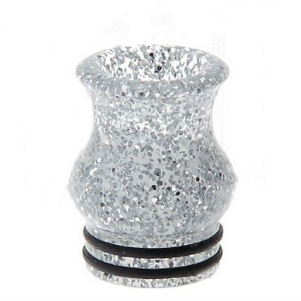 Роскошный дрип-тип из богемского стекла с цветным высокоборосиликатным материалом