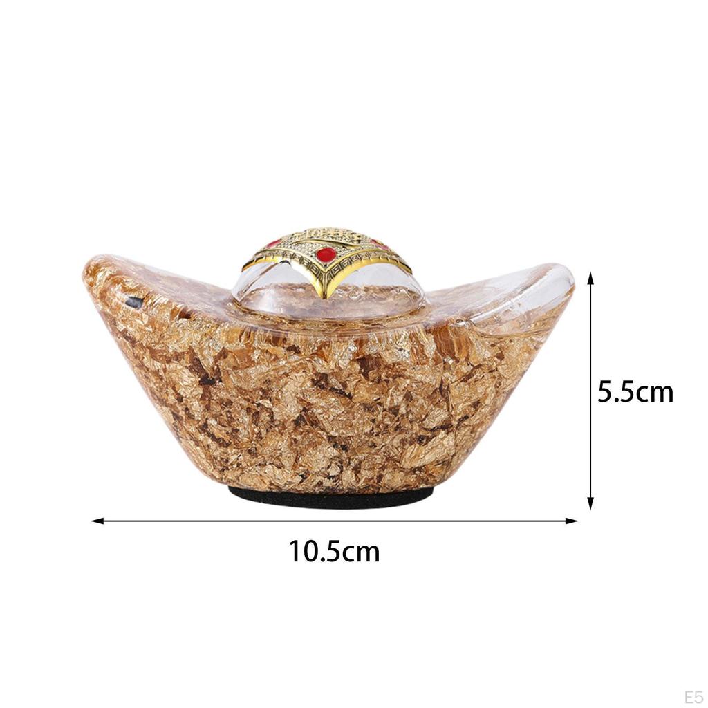 Настольная фигурка богатства, удача, фэн-шуй, статуя бассейна с сокровищами, скульптура процветания для