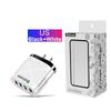 Многопортовое быстрое зарядное устройство 4 USB 5V/2.4A - Вилка AU/EU/UK/US