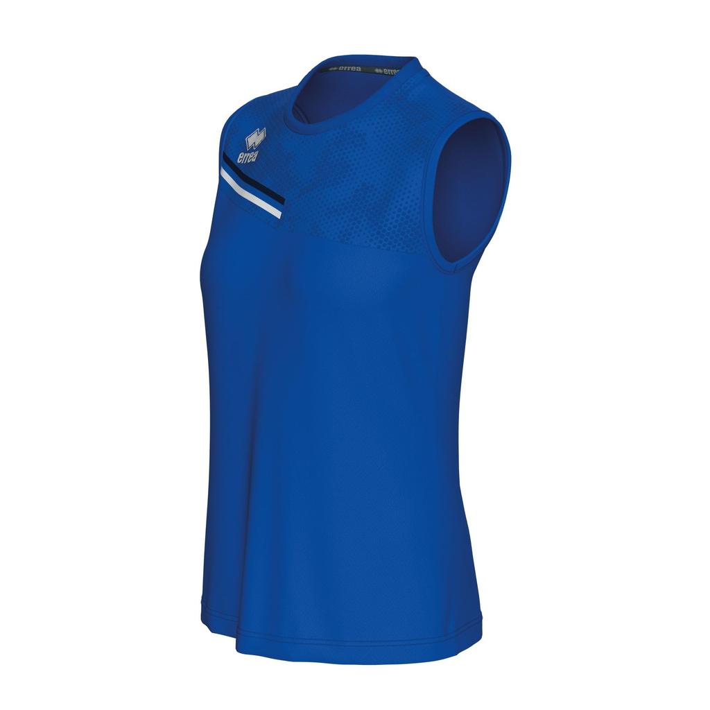 Футболка без рукавов для соревнований ELOY [Elea] Синий/Темно-синий/Белый