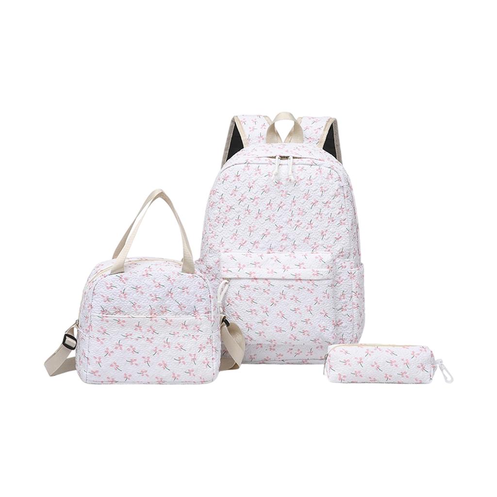 Lunch Backpack for Students, Large Capacity Lightweight Cute Design for School and Travel