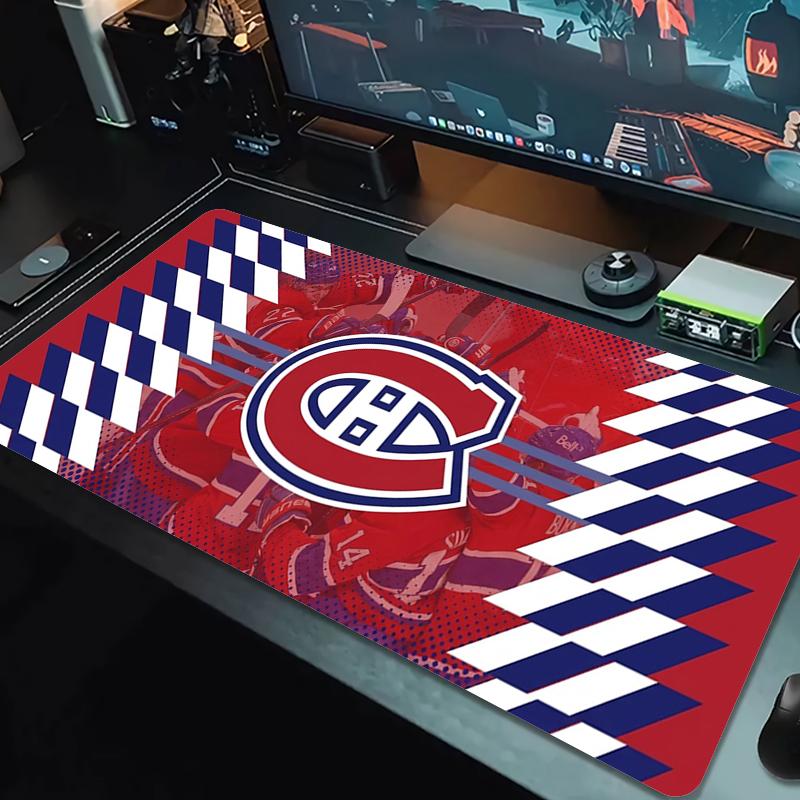 Коврик для мыши Montreal Canadiens Большой игровой коврик для стола Нескользящий Коврик для ноутбука и планшета XXL Мини-коврик для ПК с заблокированным краем