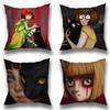Игровой F-Fran Bow 2 Наволочка Наволочка Гостиная Диван Чехол для Подушки Подходит для Дома Спальни Комнаты Декор