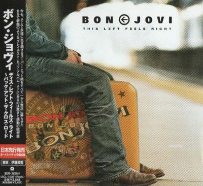 CD BON JOVI This Left Feels Right UICL1036 Island Records 2003 Япония Рок Б/у