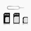 Набор из 5 шт. адаптеров для SIM-карт 4 в 1, конвертер Nano Micro SIM, чехол-держатель для SIM-карты, универсальный держатель для SIM-карты телефона, запчасти для ремонта телефона