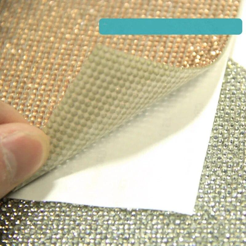 Bling Bling автомобильные интерьерные наклейки стеклянные кристаллы DIY декоративная наклейка для автомобиля, мобильного телефона, кнопок ноутбука, домашний стиль