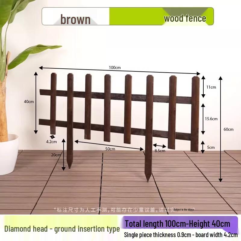 Садовый забор из массива дерева для улицы