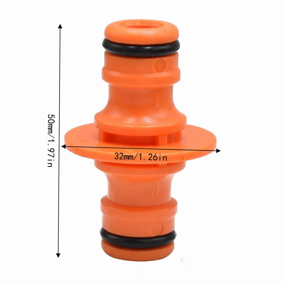 10Pcs ABS Plastic Hose Connector Quick Connect Hose Accessory Durable Hose Nipple Hose Repair