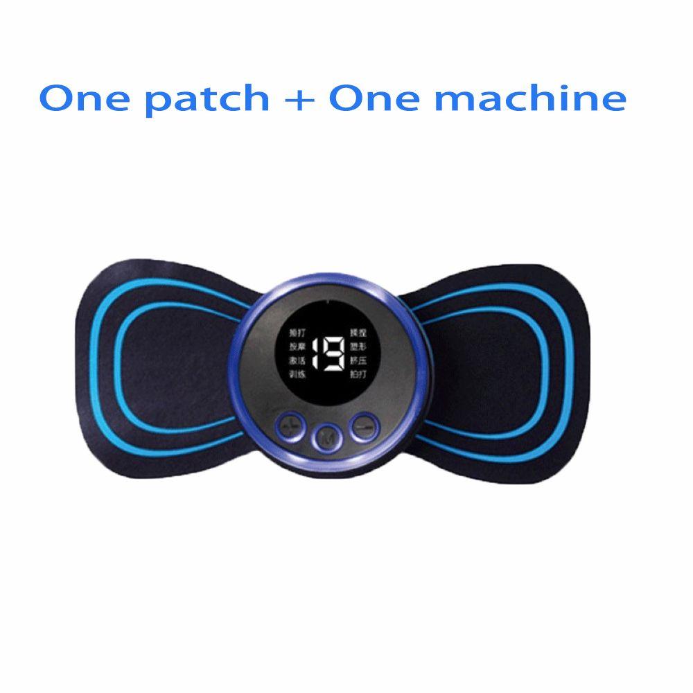 Электрический массажер для шеи, 8 режимов, 19 передач, десятки импульсных терапевтических инструментов, массаж шейного отдела спины, стимулятор мышц, патчи, боль
