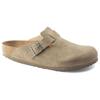 Birkenstock Микрофибра Модный тренд Закрытые тапочки Унисекс тапочки Коричневый 1023196