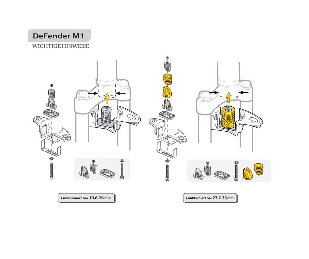 TOPEAK Defender Комплект переднего и заднего крыльев M1/M2