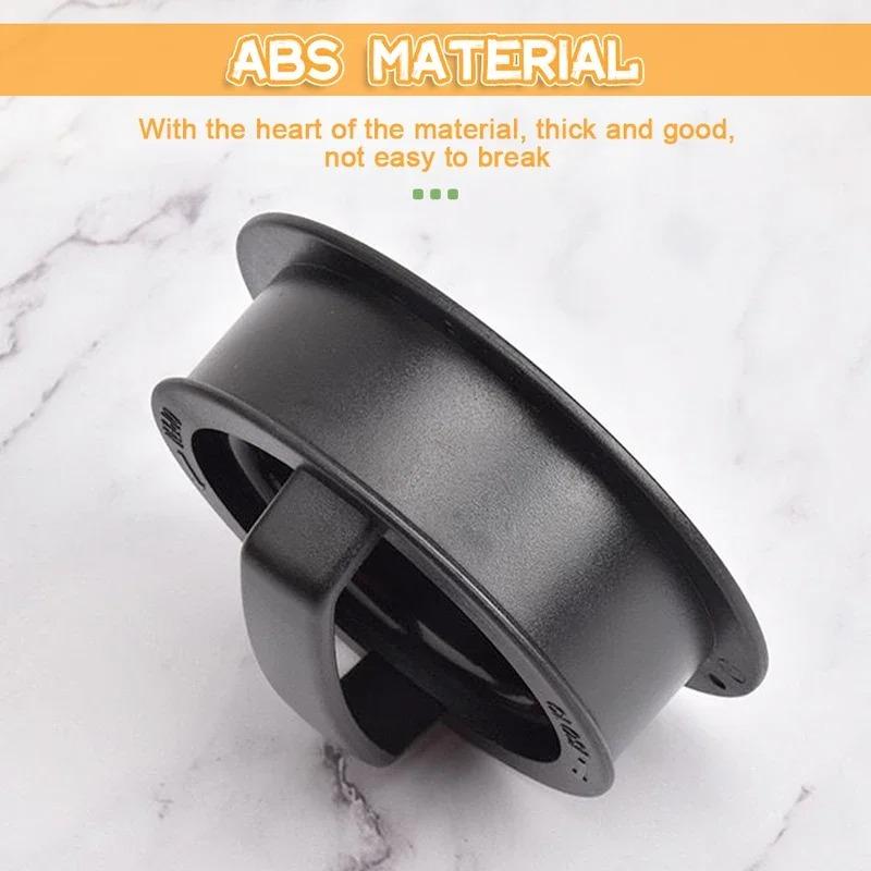 Пресс для котлет для гамбургеров, Форма круглая из ПП, Антипригарная, Для фаршированных котлет, Пресс-форма для говяжьих пирогов на гриле, Кухонные принадлежности