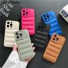 Пуховик TPU Чехол для телефона для iPhone 11 12 13 14 15 16 Pro Max для iphone12 16pro 7 8 Plus X XS бампер buff чехлы Cover Capa