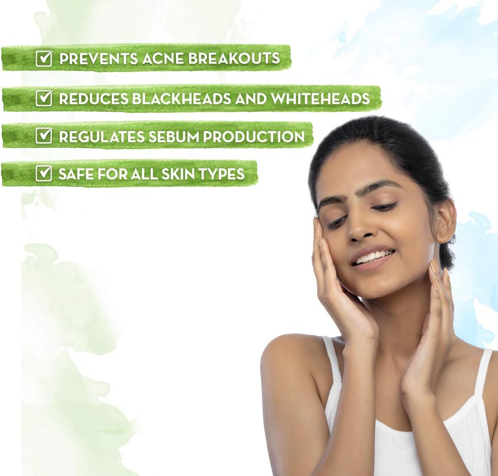 Mamaearth Tea Tree Face Serum 30ml For Acne Prone Skin, Prevents Breakouts & Blackheads, Oil Control, Lightweight Clarifying Serum For Clear Skin