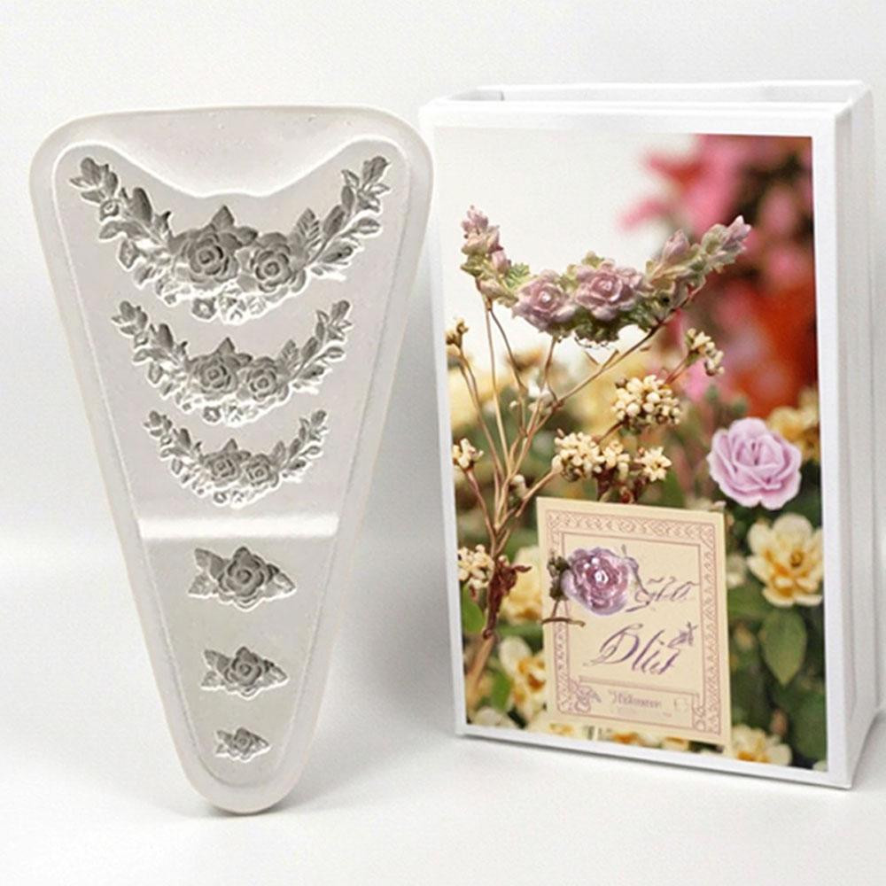 Rose Silicone Candle Mold for Scented Candles Making 3D Flower Boda Party Decor Plant Resin Mould Wedding Itens DIY Bride Gifts