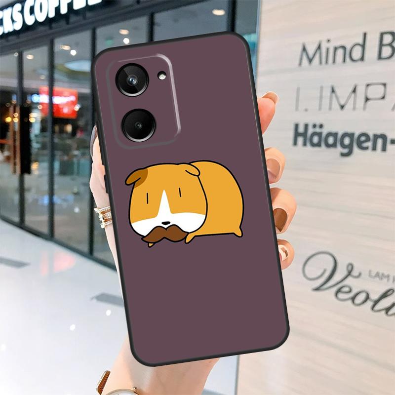 Смешной чехол-шарик с морской свинкой для Realme GT7 Pro GT6 11 12 13 14 15 Pro Plus C55 C53 C35 C33 C61 C65 C67 C53 C71 C75