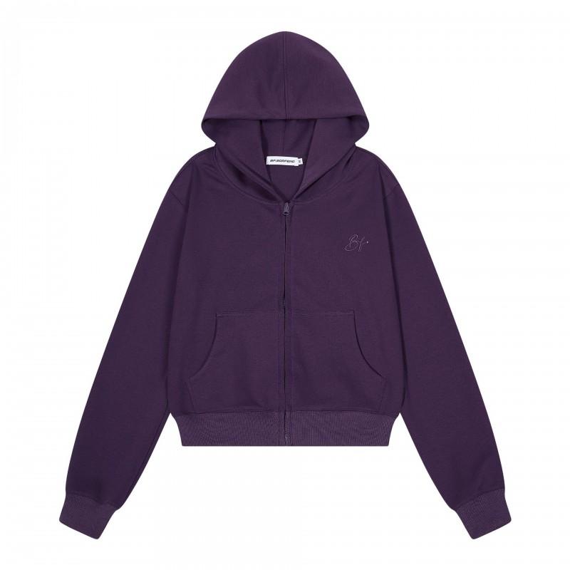 Unisex Oversized Hooded Zip-Up Sweatshirt Streetwear Casual Pullover Vintage American Style