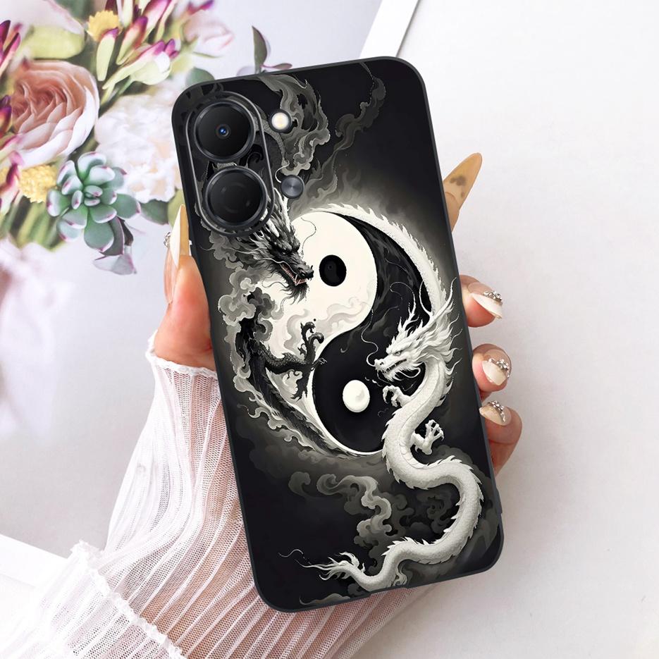 For Tecno Spark Go 3 Case KN3 Luxury Butterfly Painted Cover Soft TPU Phone Case For Tecno Spark Go 3 SparkGo3 Back Cover Fundas