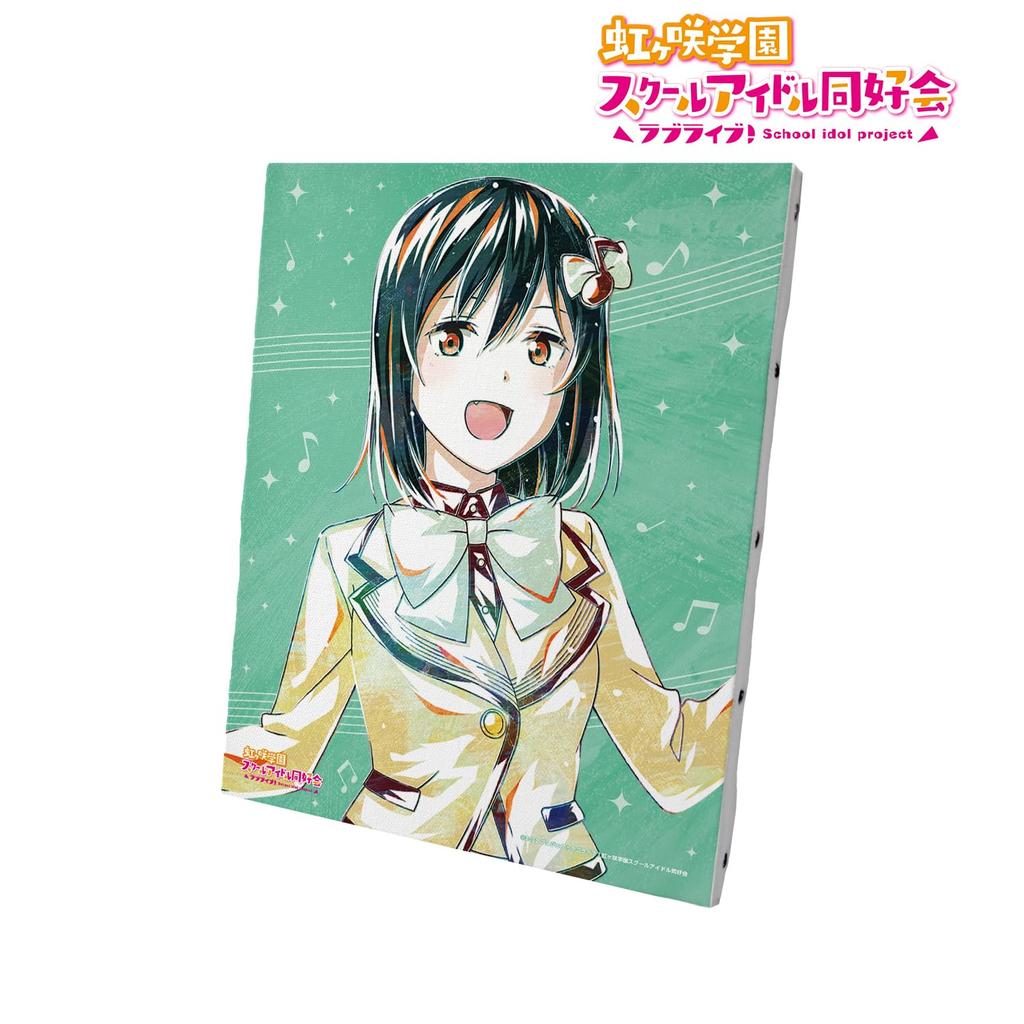 Armabianca Love Live! Nijigasaki High School Idol Club Shiori Mifune Ani Art Canvas Board F3 (273 x 220mm) Wood/Synthetic Fiber