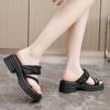 Women Fashion Sandals  Summer New Breathable Comfortable Slippers Beach Girl Sandals French Flip Flops Platform Shoes Mujer