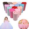 Rulou de Tul 15cm 25 Yarzi Rulou Material Bobină Tutu Petrecere Baby Shower Cadou de Ziua de Naștere Ambalaj Cadou Decorațiune Nuntă Articole Eveniment Crăciun