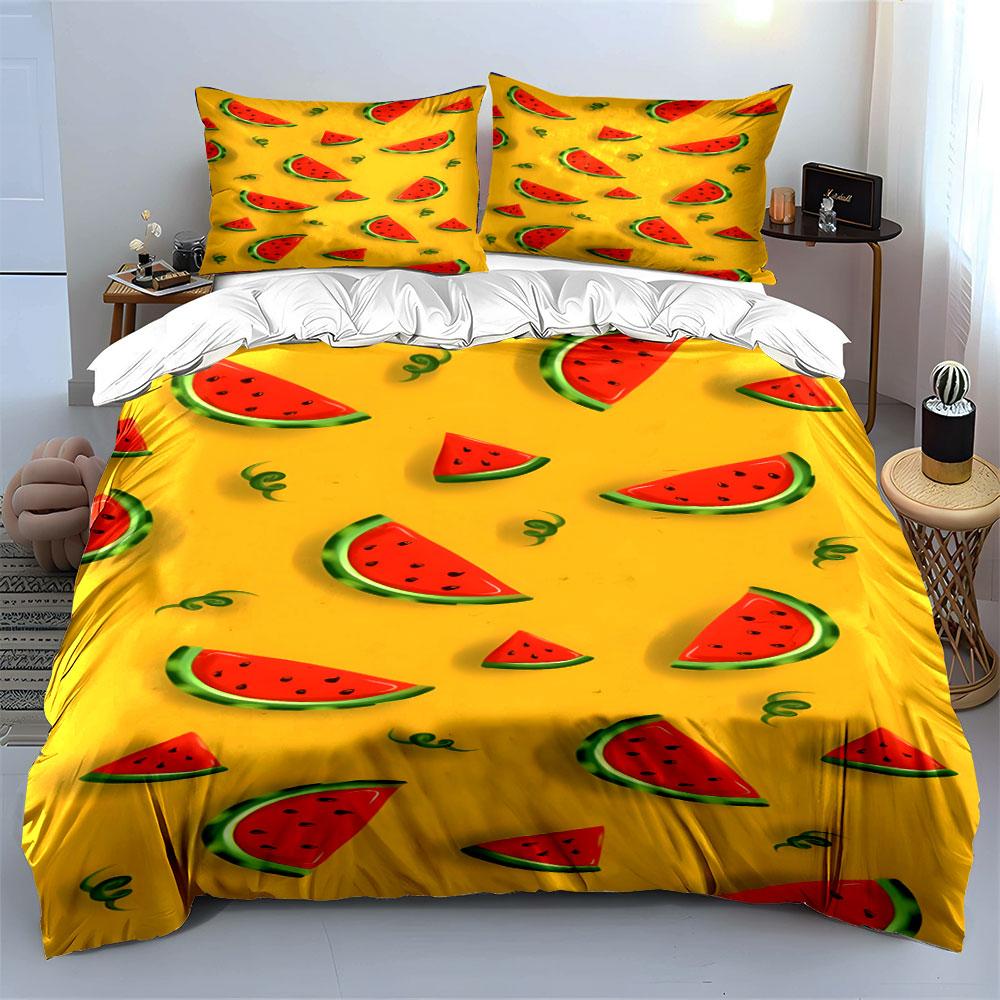 Juicy watermelon dreamscape. Bedding sets Duvet covers Pillowcases(1* Duvet Cover 2* Pillowcases without duvet insert)