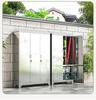 304 Stainless Steel Waterproof Storage Cabinet with Lock for Outdoors