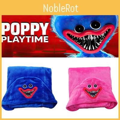 Плюшевое одеяло-худи большого размера Poppy Playtime. Оставайтесь в тепле весь день!
