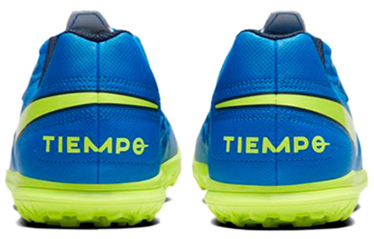 Nike Младший. Legend 8 Club TF Нескользящие Износостойкие Низкие Детские Футбольные Бутсы Сине-Зеленые Детские AT5883-474