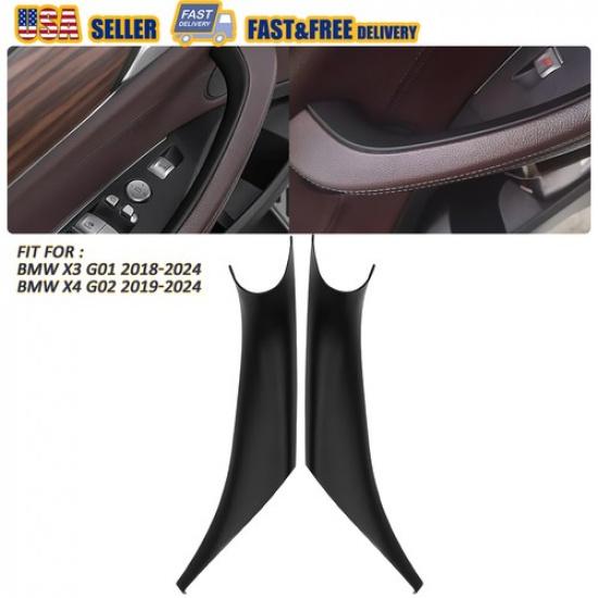 For BMW X3 X4 G01 G02 2018-2024 Inner Door Handle Pull Interior Door Panel Cover