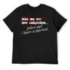 Lead Me Not Into Temptation Follow Me I Know A Shortcut Funny Geek Nerd T-Shirt Cute Tops Vintage T Shirt Women Clothes