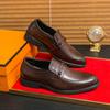Fashion Men Retro Loafers Pointed Black Brown One Foot Business Office Formal Shoes British Style Suit Shoes Sizes 38-46 Men Shoes