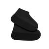 Растягивающиеся силиконовые бахилы 2 шт. Водонепроницаемые противоскользящие дождевики для мужчин и женщин, подходят для большинства видов обуви, многоразовое снаряжение для влажной погоды