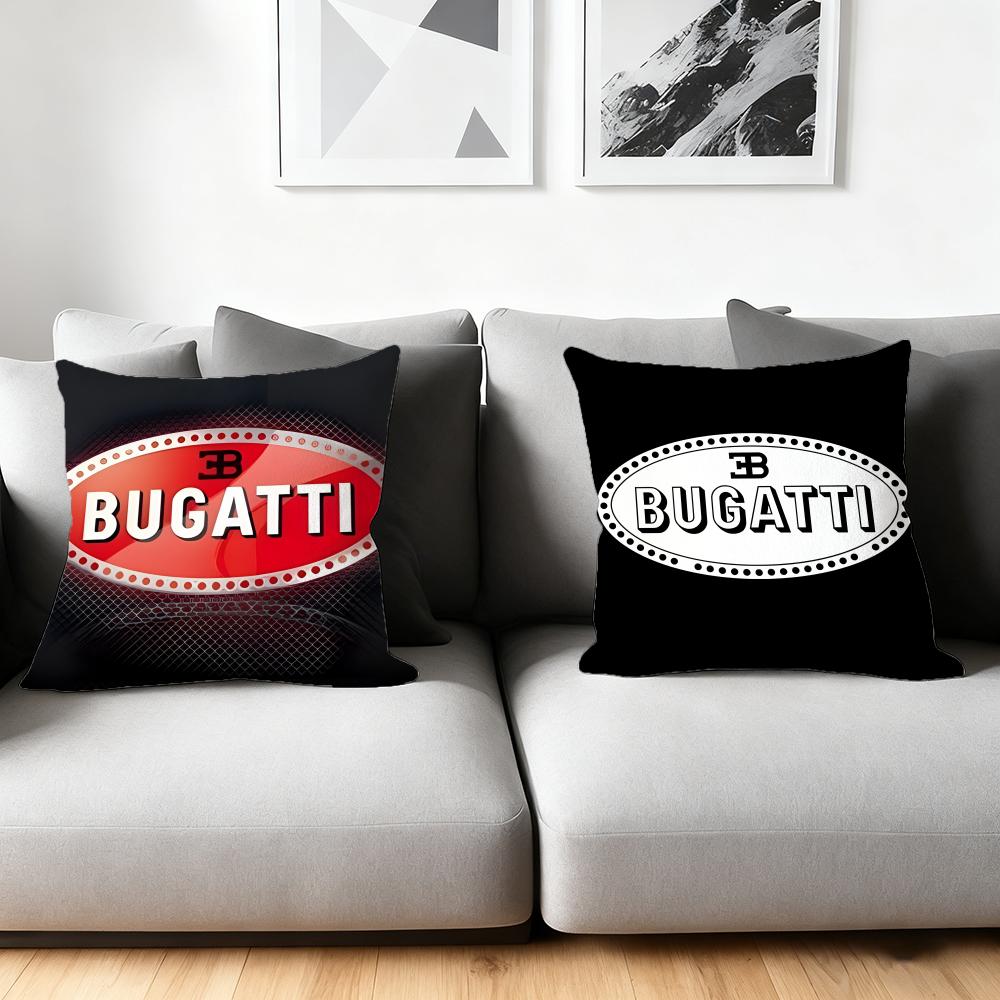 Роскошная наволочка B-B-Bugatti, шелковистый короткий плюш, для домашней диванной подушки - Невидимая молния, Декор для дома
