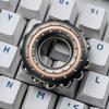 Механическое кольцо EDC Буддийские бусины Спиннер Металлическая трещотка Слайдер для снятия давления Игрушка-гироскоп на кончиках пальцев для снятия тревоги и стресса