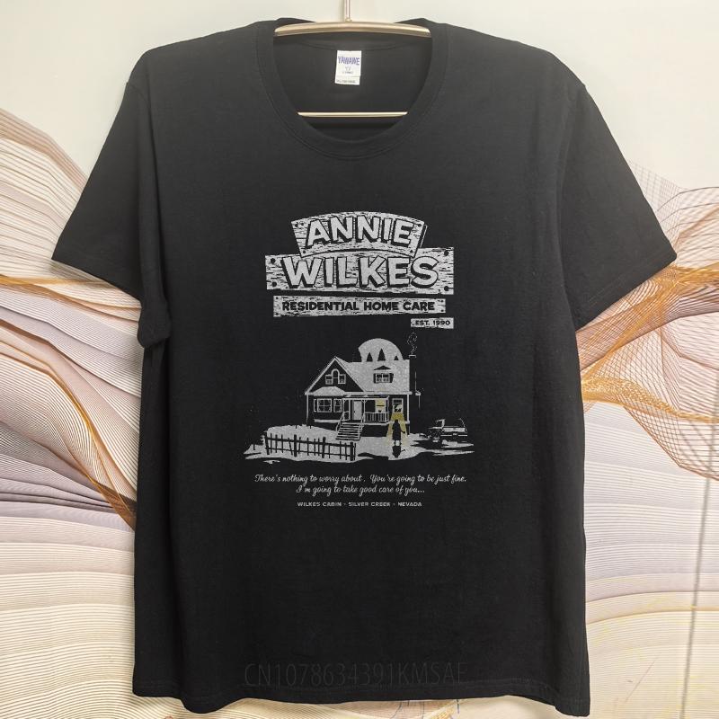 Daily Wear Summer Women T Shirt Annie Wilkes Residential Home Care Short Sleeve Cotton ONeck Tees Cotton Tshirt For Men