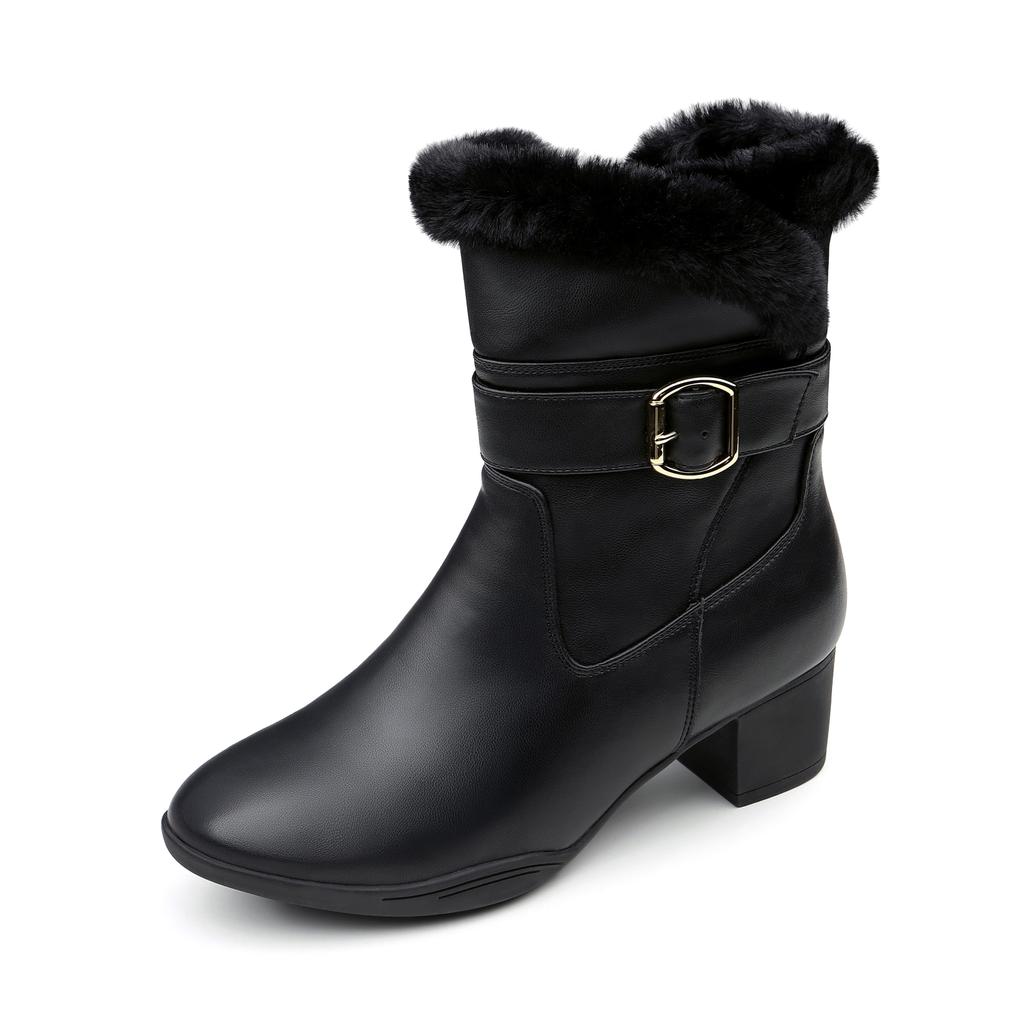 Kumkang Fair Lady Women'S Fur Ankle Boots Ricboc5859Wfaik1