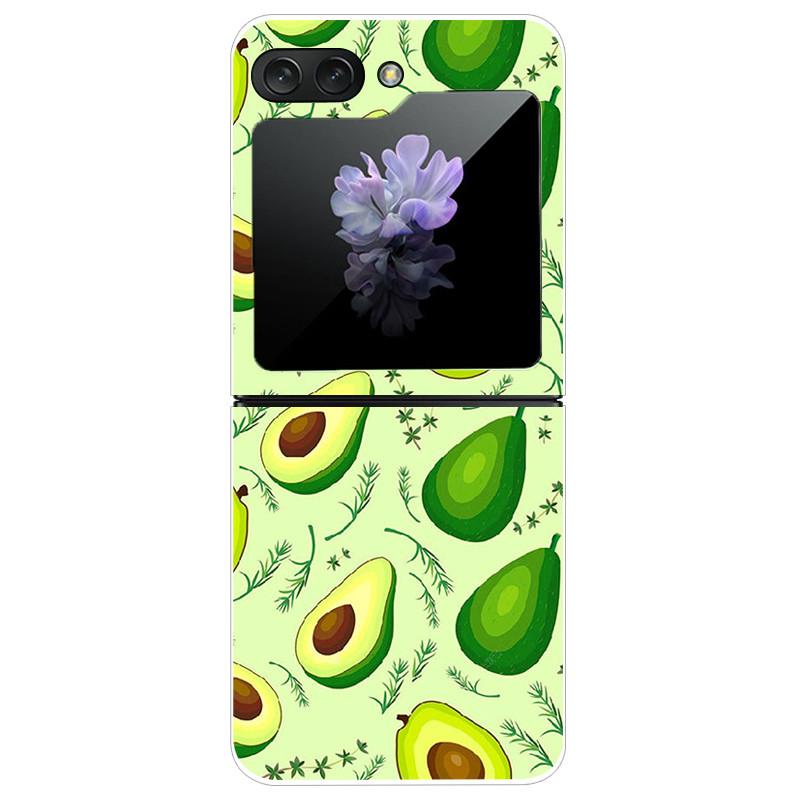 For Samsung Galaxy Z Flip5 Case Hard PC Phone Back Cover for Samsung Galaxy Z Flip 5 5G Cases 6.7'' ZFlip5 Cute Cat Funda Shell