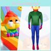 Cosplay Costume Crybaby Rainbow Kids Stage Show Jumpsuits Halloween Gift Party
