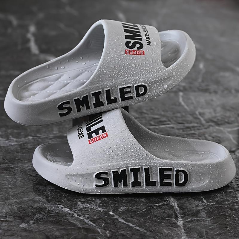 Модные тапочки-подушки унисекс, удобные быстросохнущие домашние тапочки для ванной, легкие летние тапочки из ЭВА с мягкой подошвой