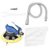 5in Round Sander Vacuum Cleaner Pneumatic Polishing Machine   Vacuum Pipe   Storage Bag